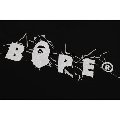 WRINKLE BAPE LOGO RELAXED FIT TEE MENS