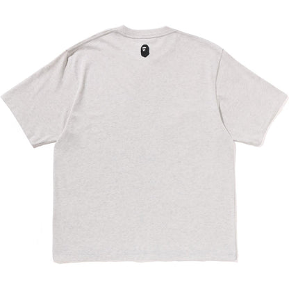 A BATHING APE LOGO RELAXED FIT TEE MENS
