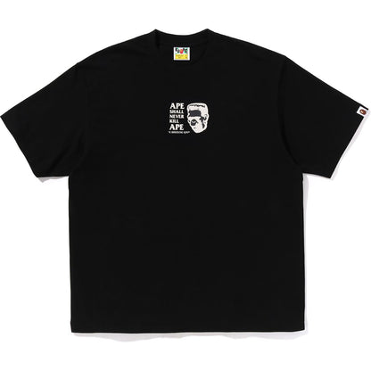 FRANKENSTEIN BAPE LOGO RELAXED FIT TEE MENS