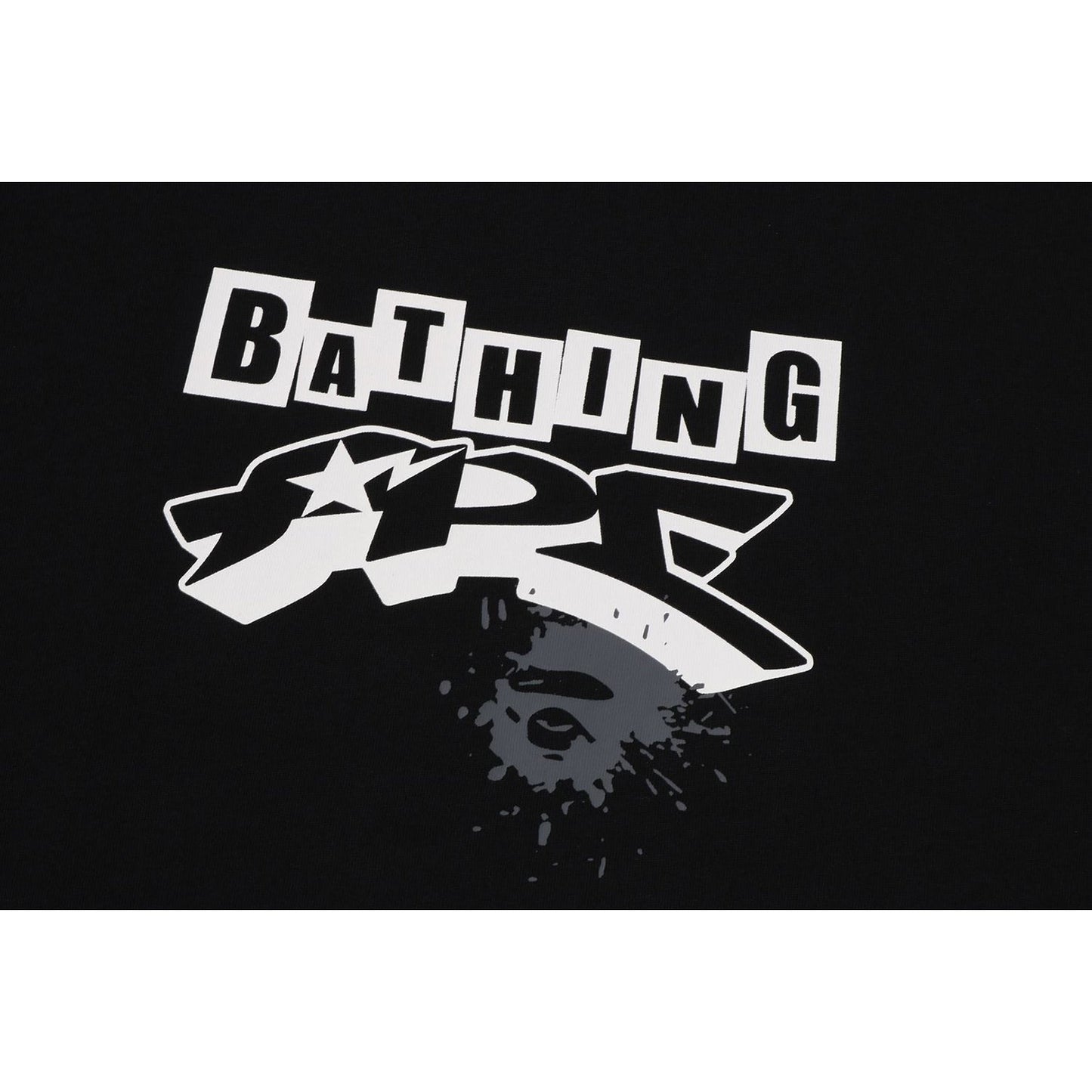 GRAFFITI BAPE LOGO RELAXED FIT TEE #1 MENS