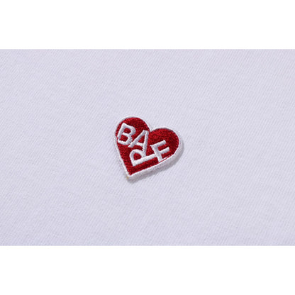 BAPE HEART ONE POINT TEE LADIES