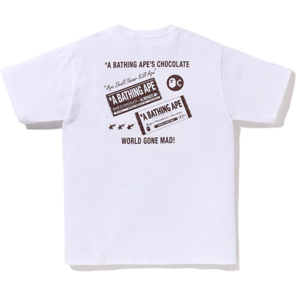 CHOCOLATE APE HEAD TEE MENS
