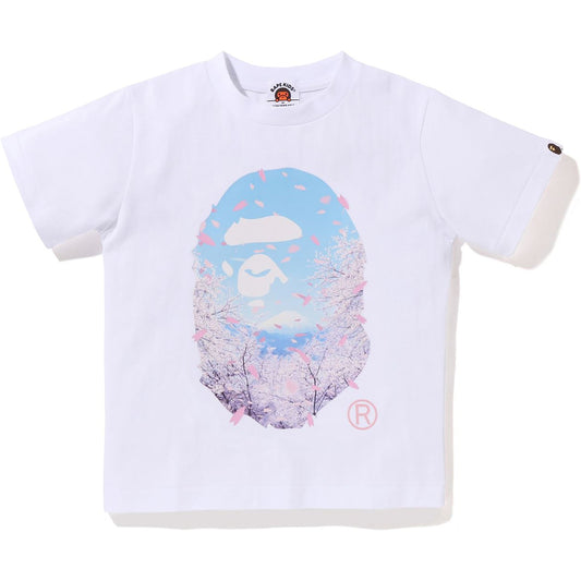 SAKURA PHOTO APE HEAD TEE KIDS