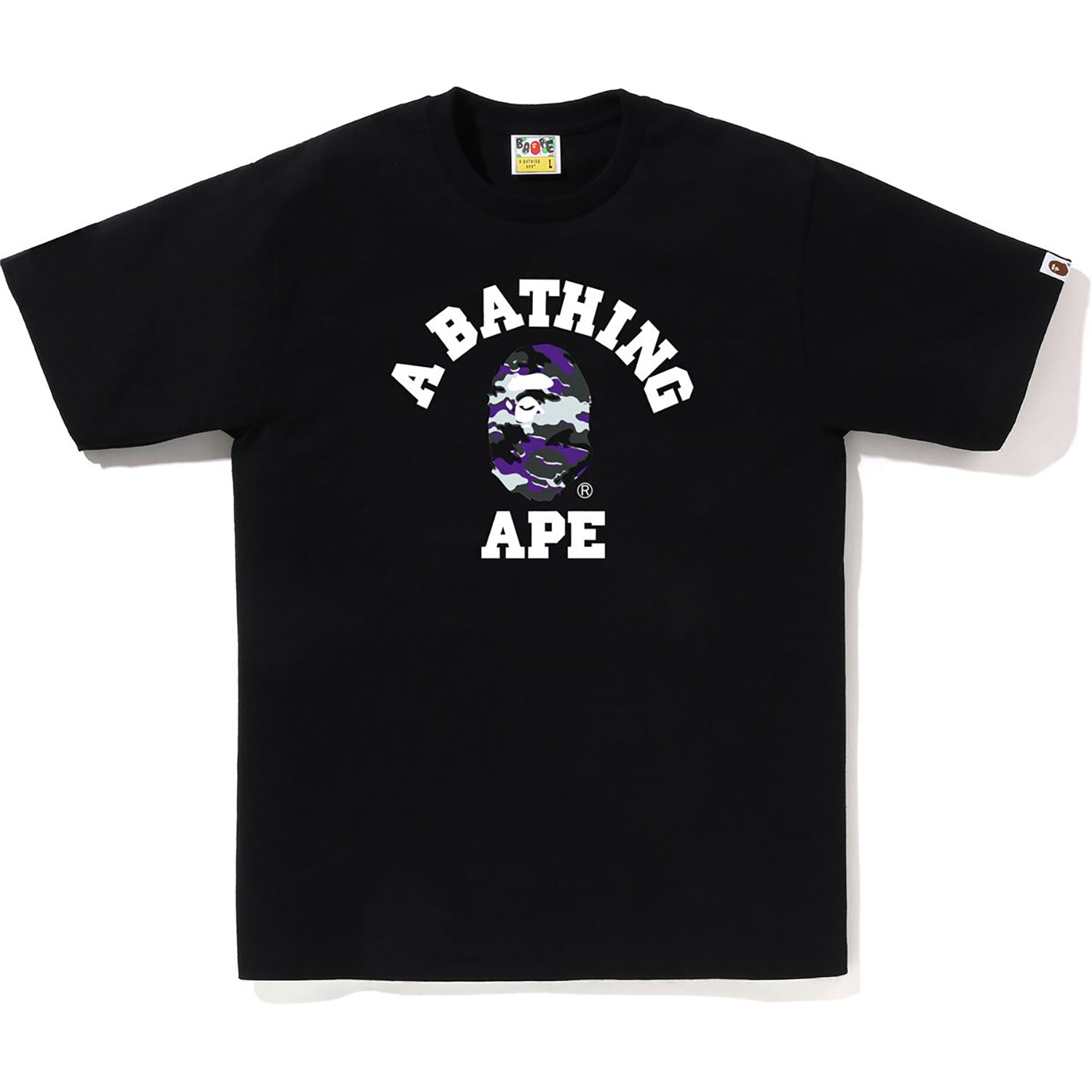 GLITCH WOODLAND CAMO COLLEGE TEE MENS