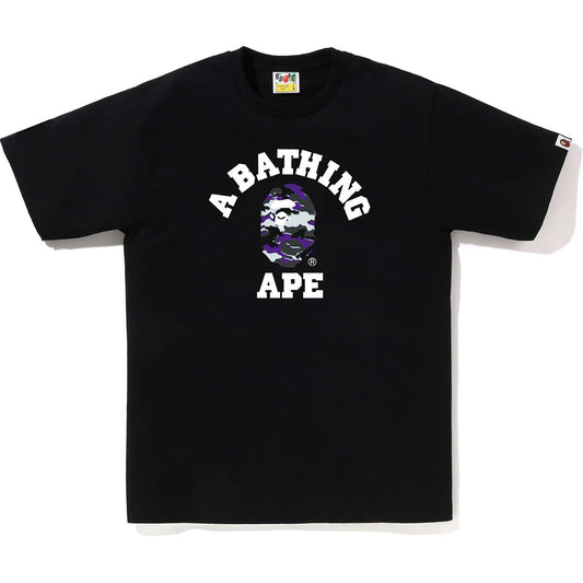 GLITCH WOODLAND CAMO COLLEGE TEE MENS