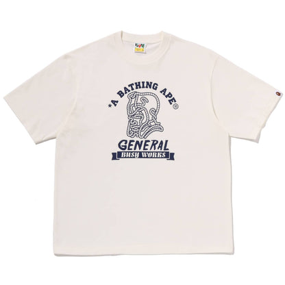 APE GENERAL COLLEGE RELAXED FIT TEE MENS