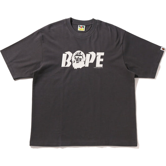 BAPE LOGO RELAXED FIT TEE MENS