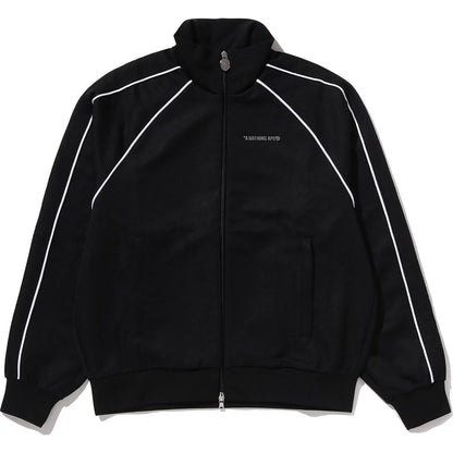 LINE CAMO JACQUARD METAL LOGO RELAXED FIT TRACK JACKET MENS