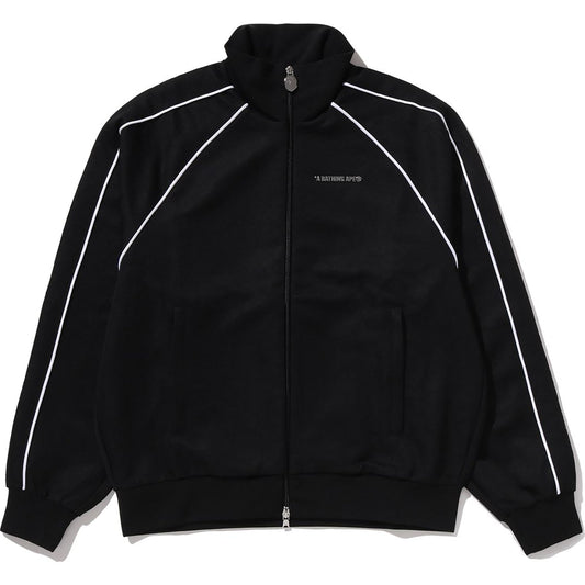 LINE CAMO JACQUARD METAL LOGO RELAXED FIT TRACK JACKET MENS
