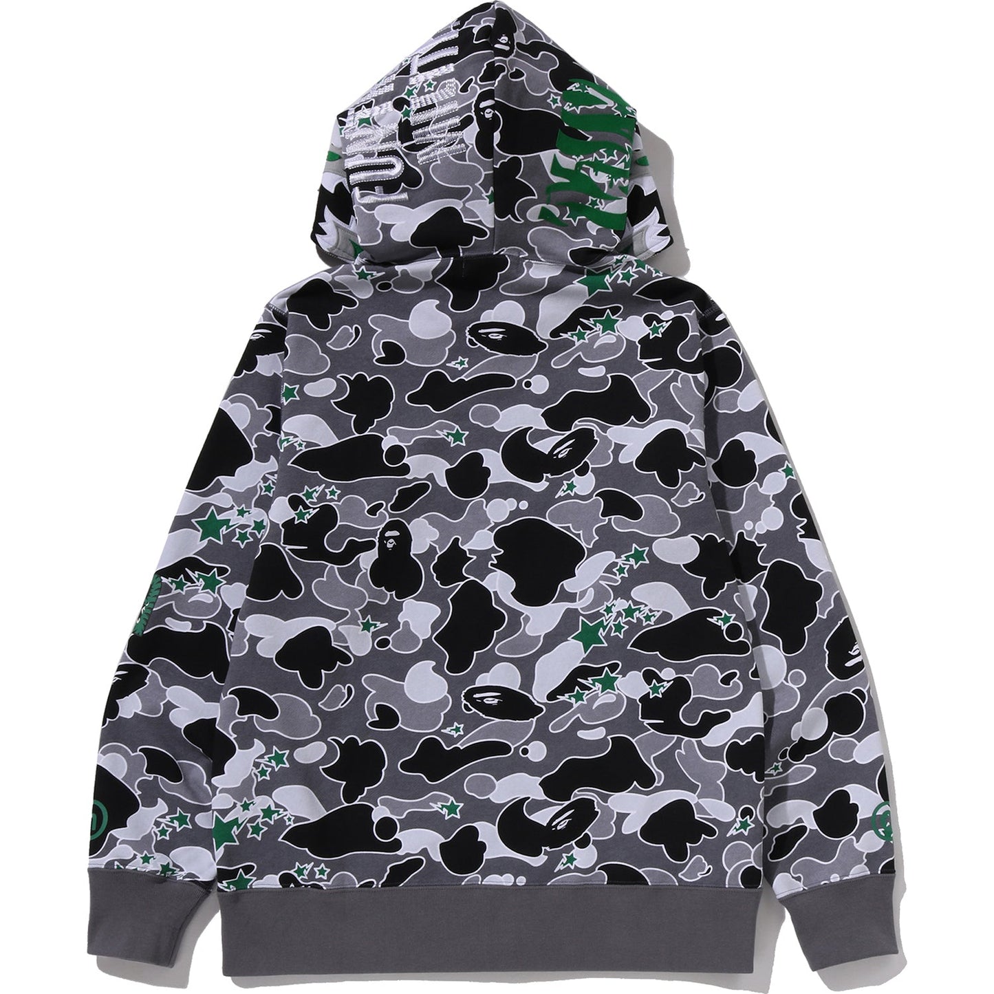 BAPE X HIDDEN STA CAMO TIGER FULL ZIP HOODIE MENS