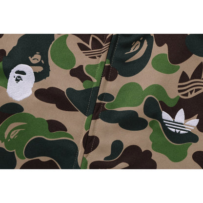 BAPE X ADIDAS RELAXED FIT TRACK CAMO SHARK FULL ZIP HOODIE MENS