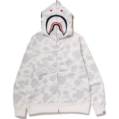 CITY CAMO SHARK REGULAR FIT FULL ZIP HOODIE MENS