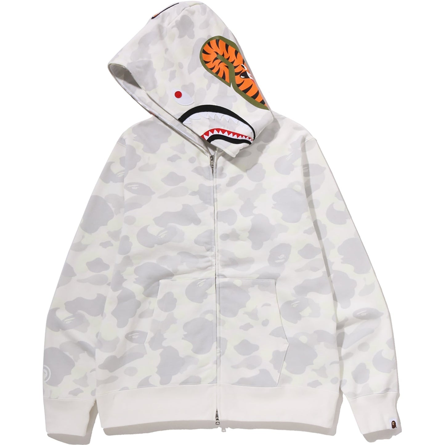 CITY CAMO SHARK REGULAR FIT FULL ZIP HOODIE MENS