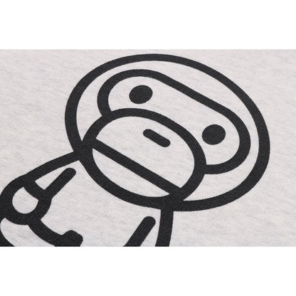 HEAVY WASH BABY MILO RELAXED FIT CREWNECK SWEATSHIRT MENS