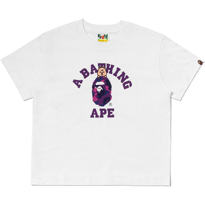 BAPE X STRAYKIDS HAN QUOKKA COLLEGE TEE LADIES