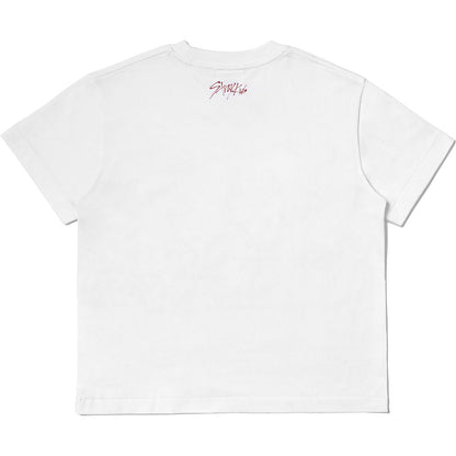 BAPE X STRAYKIDS JINIRET COLLEGE TEE LADIES