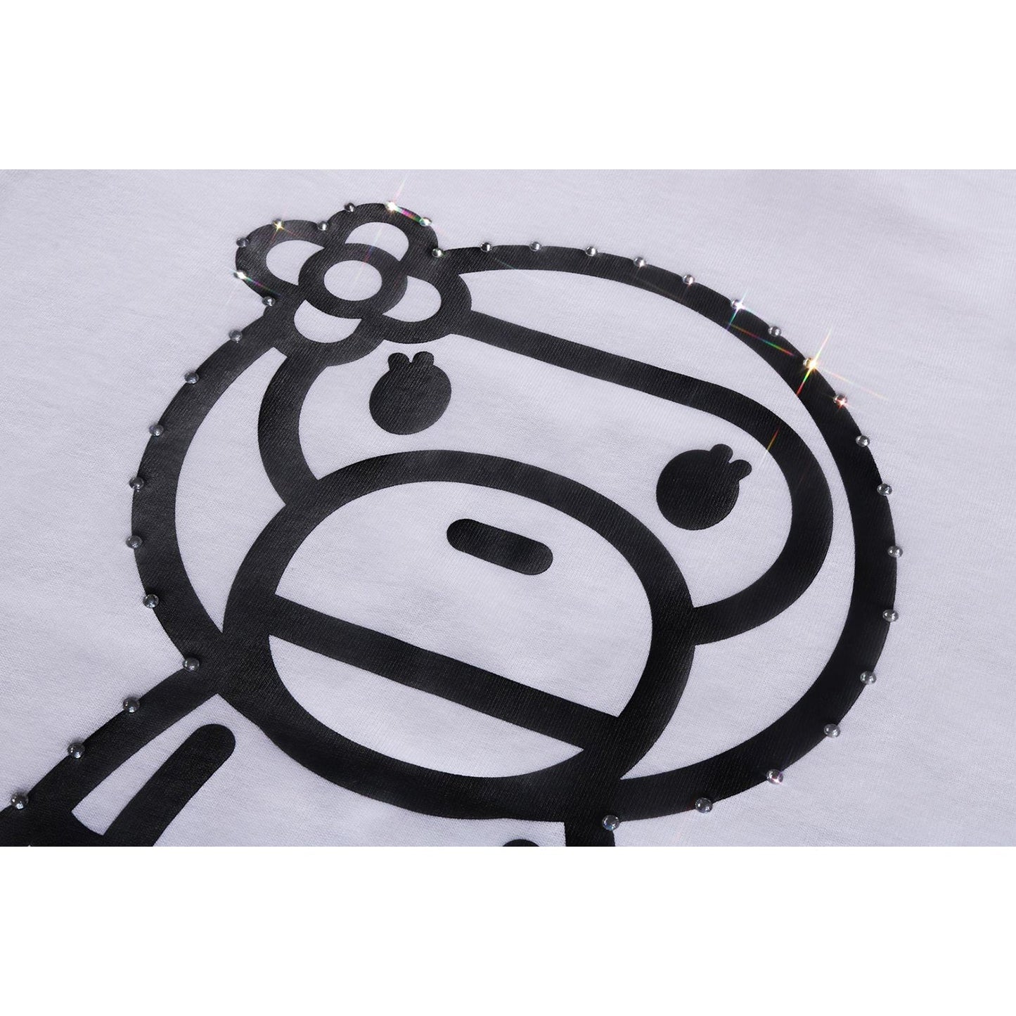 CRYSTAL STONE BIG BABY LISA TEE LADIES