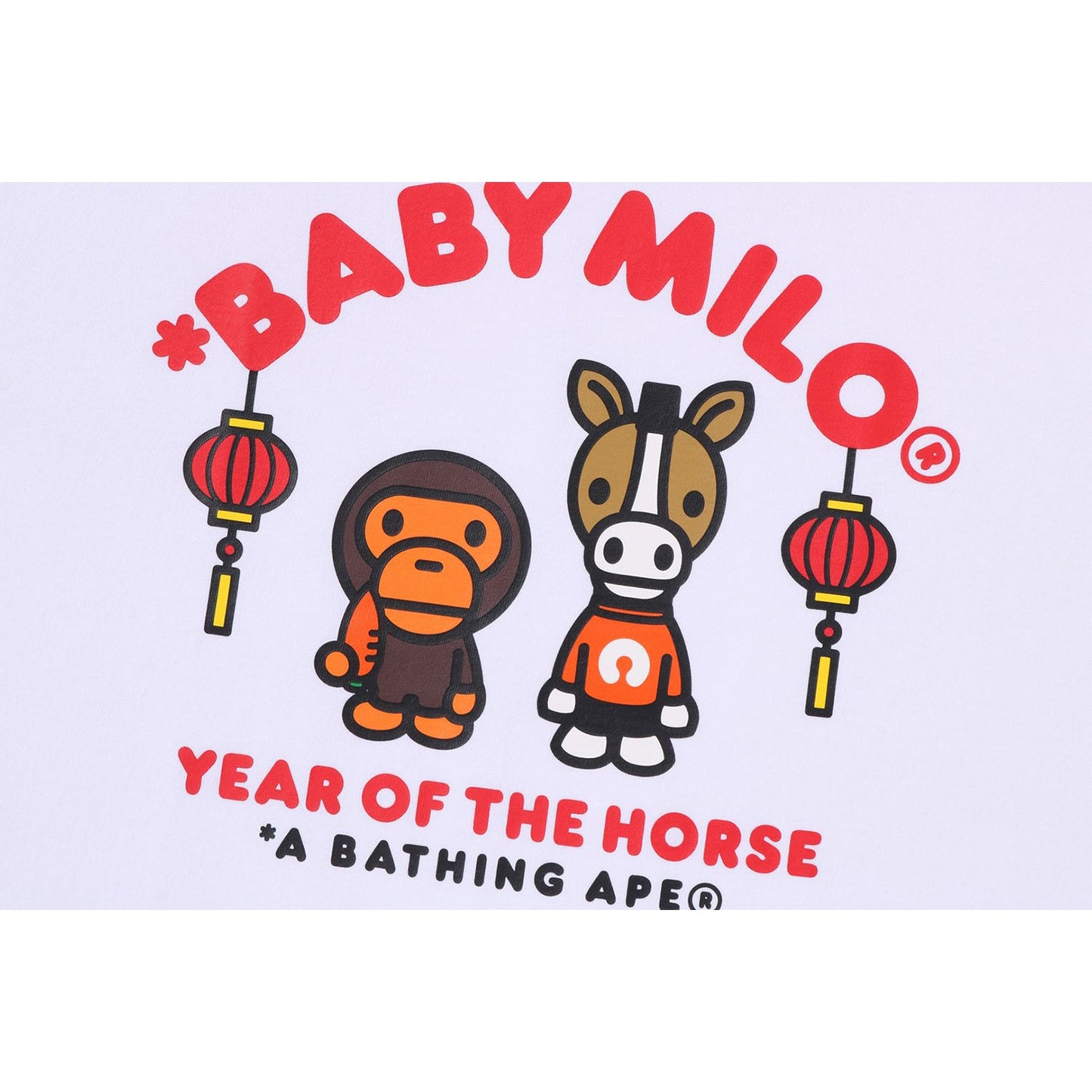 YEAR OF THE HORSE BABY MILO TEE MENS