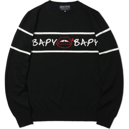 BAPY X MARKUS LUPFER KNIT LIP LADIES